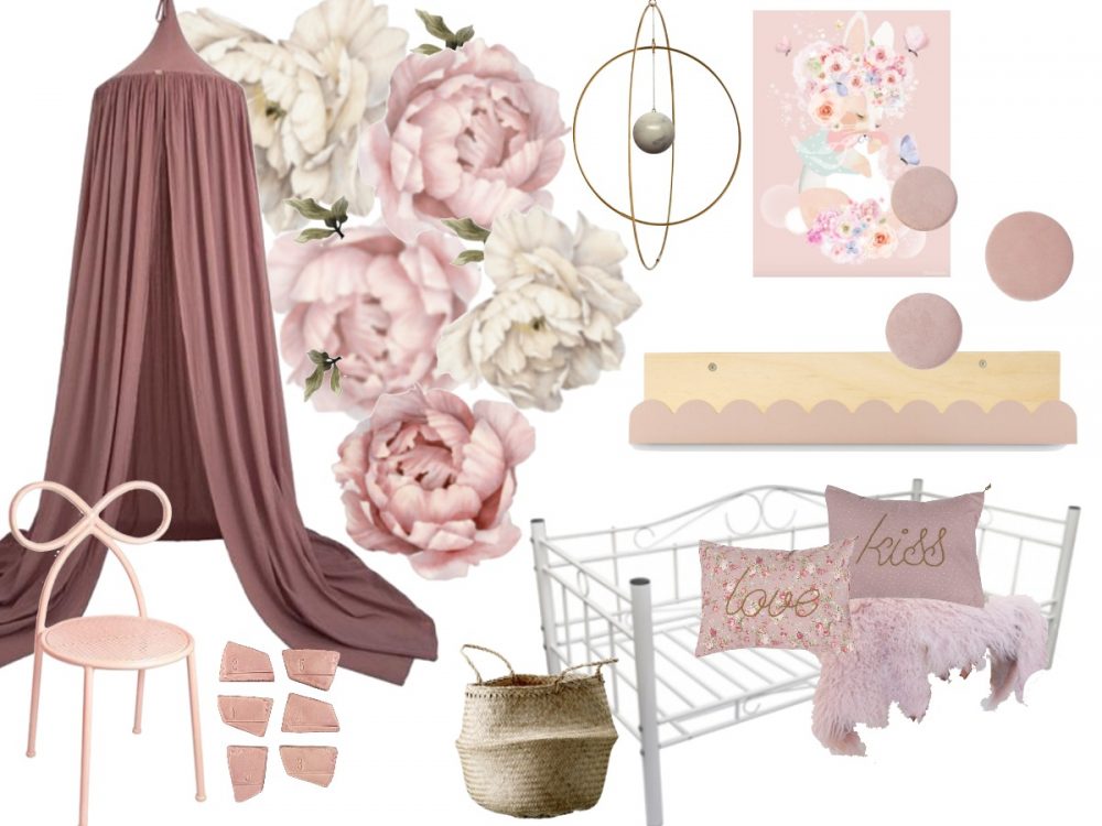 Isabellas drømmeværelse i pink nuancer