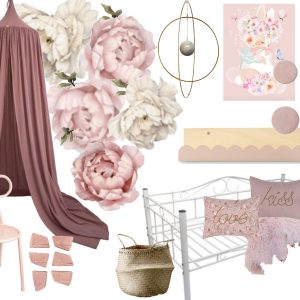 Isabellas drømmeværelse i pink nuancer